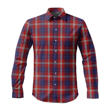 Ainslie Tartan Long Sleeve Button Up Shirt Men's Shirt - Tartan Vibes Clothing