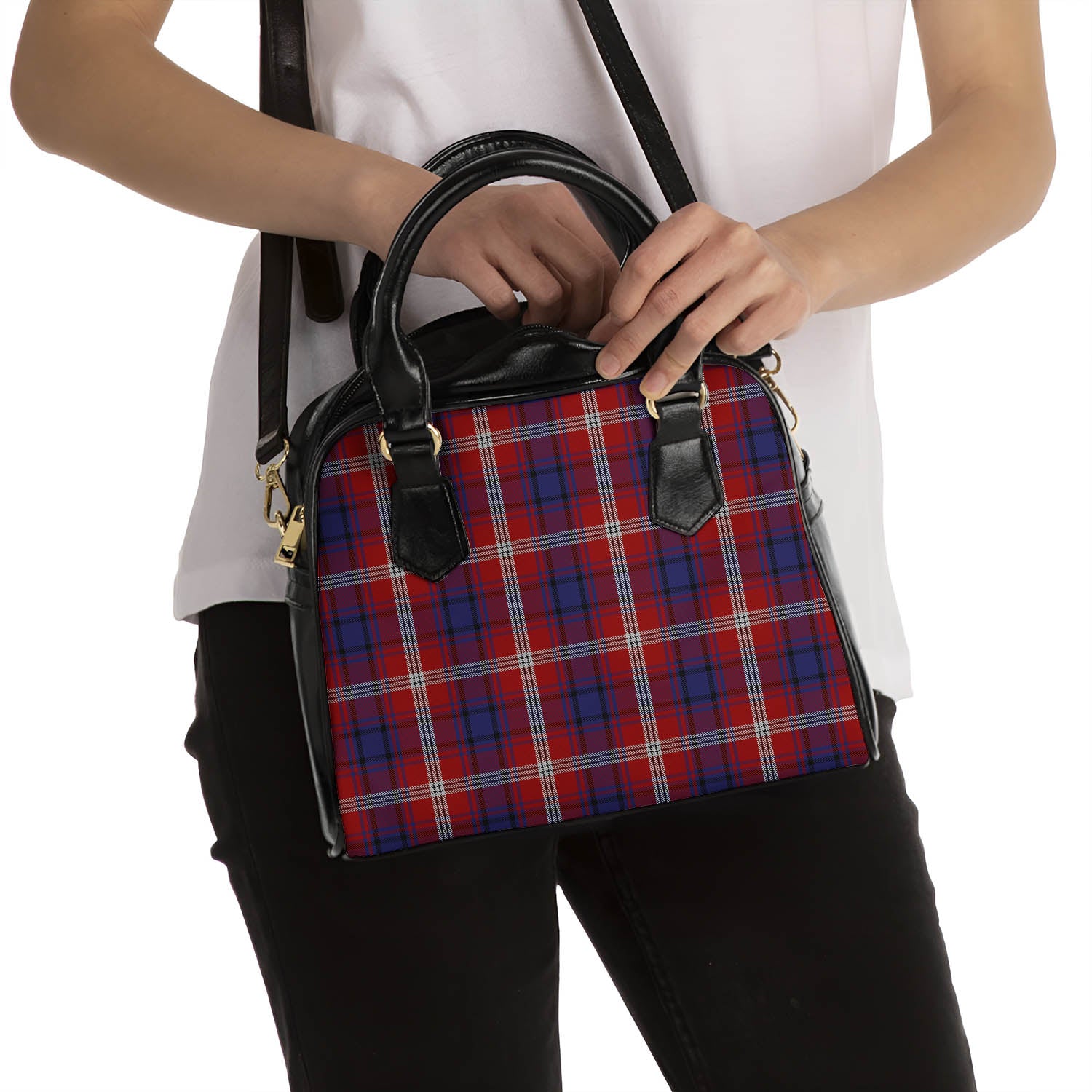 Ainslie Tartan Shoulder Handbags - Tartan Vibes Clothing