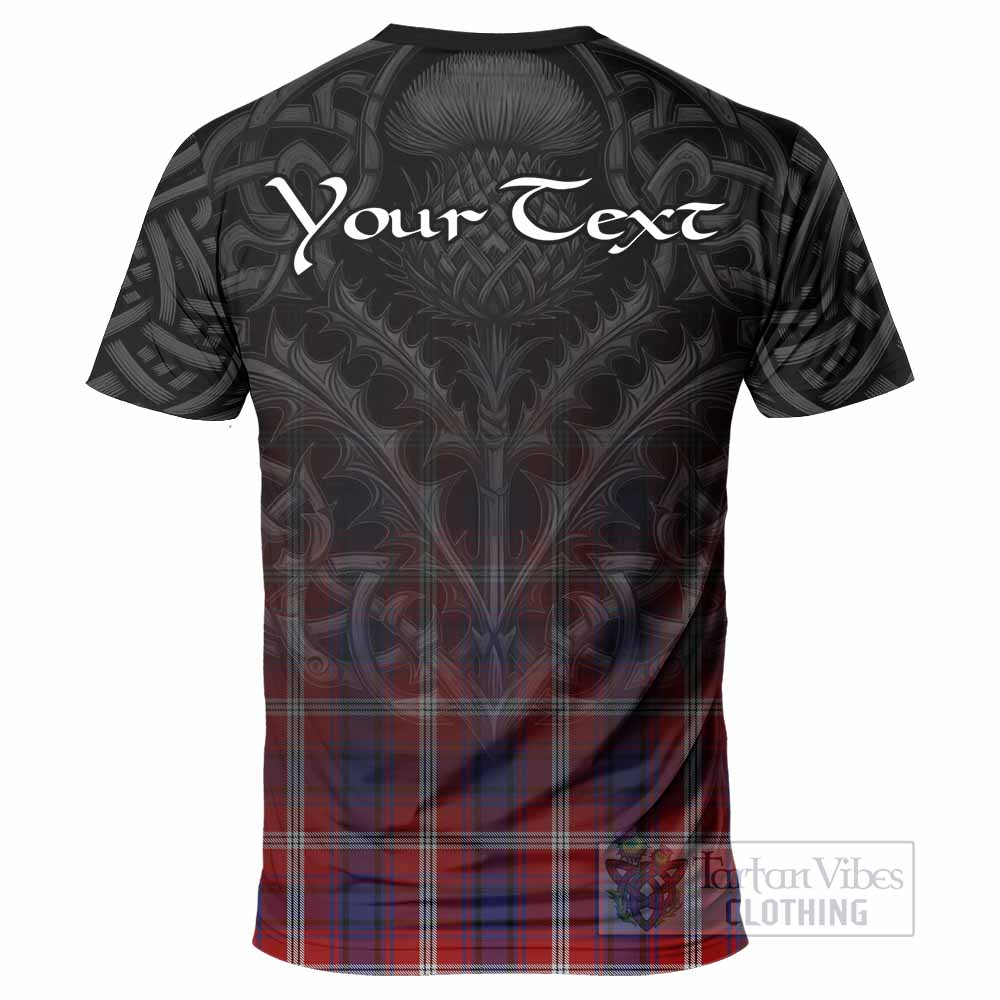 Ainslie Tartan T-Shirt with Family Crest Celtic Thistle Vibes - Tartan Vibes Clothing