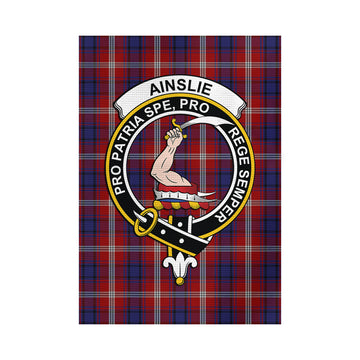 Ainslie Tartan Flag with Family Crest - Tartan Vibes Clothing