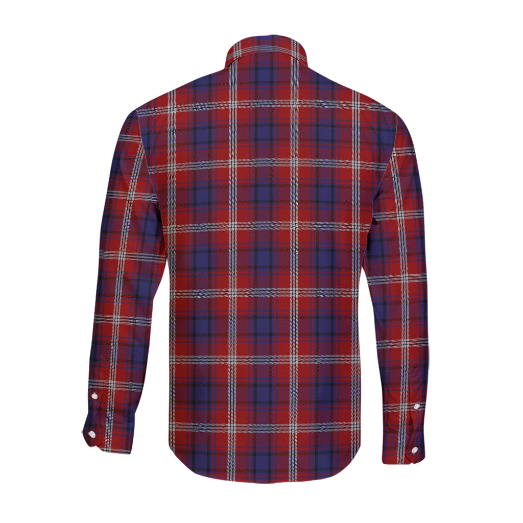 Ainslie Tartan Long Sleeve Button Up Shirt - Tartan Vibes Clothing
