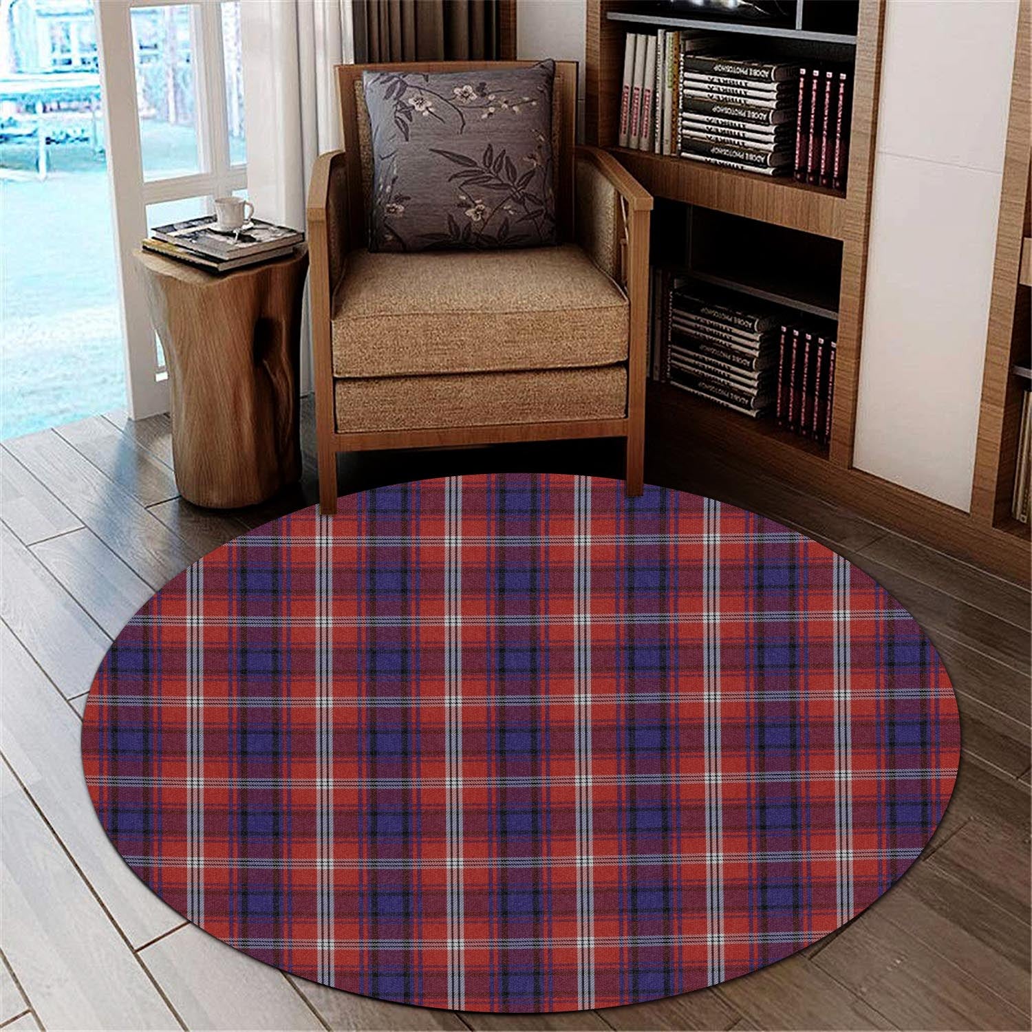Ainslie Tartan Round Rug - Tartan Vibes Clothing