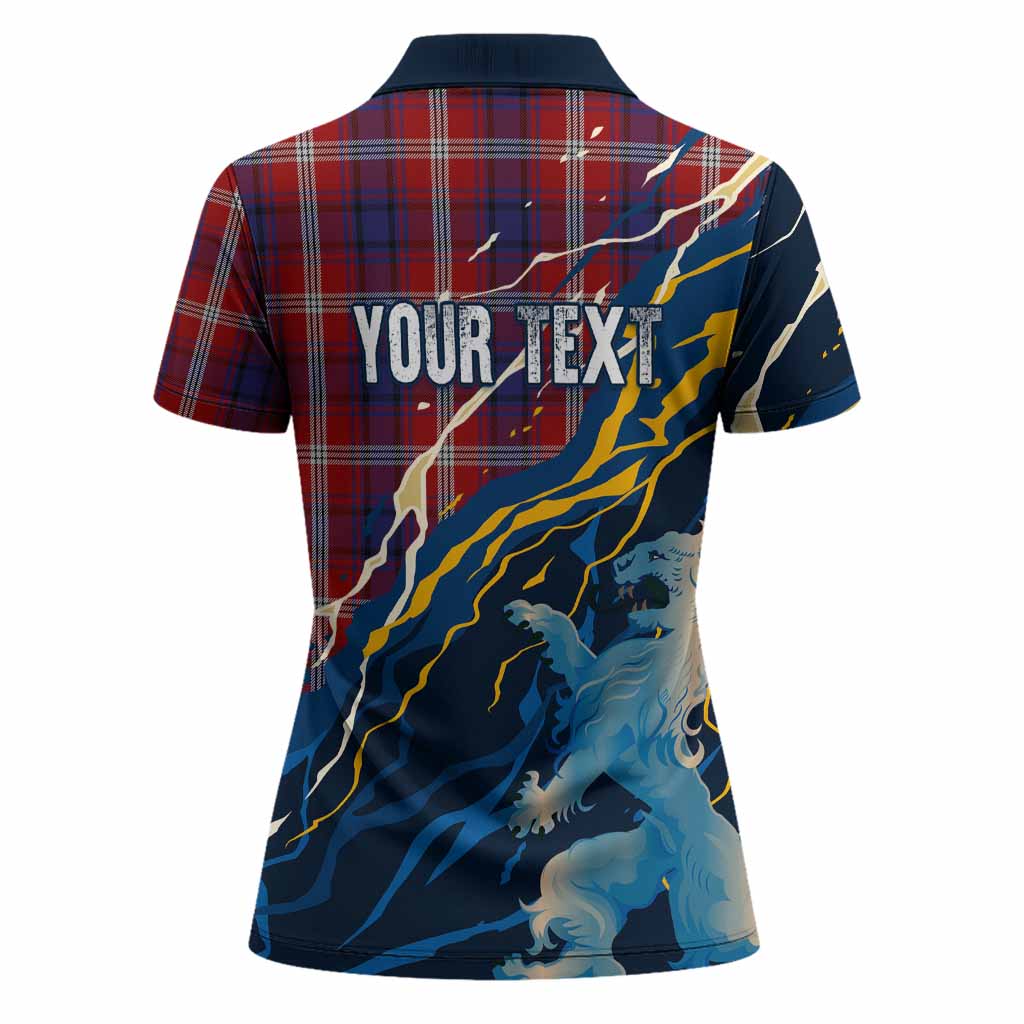 Ainslie Scotland Tartan Women Polo Shirt WC2026 Football - We'll Be Coming