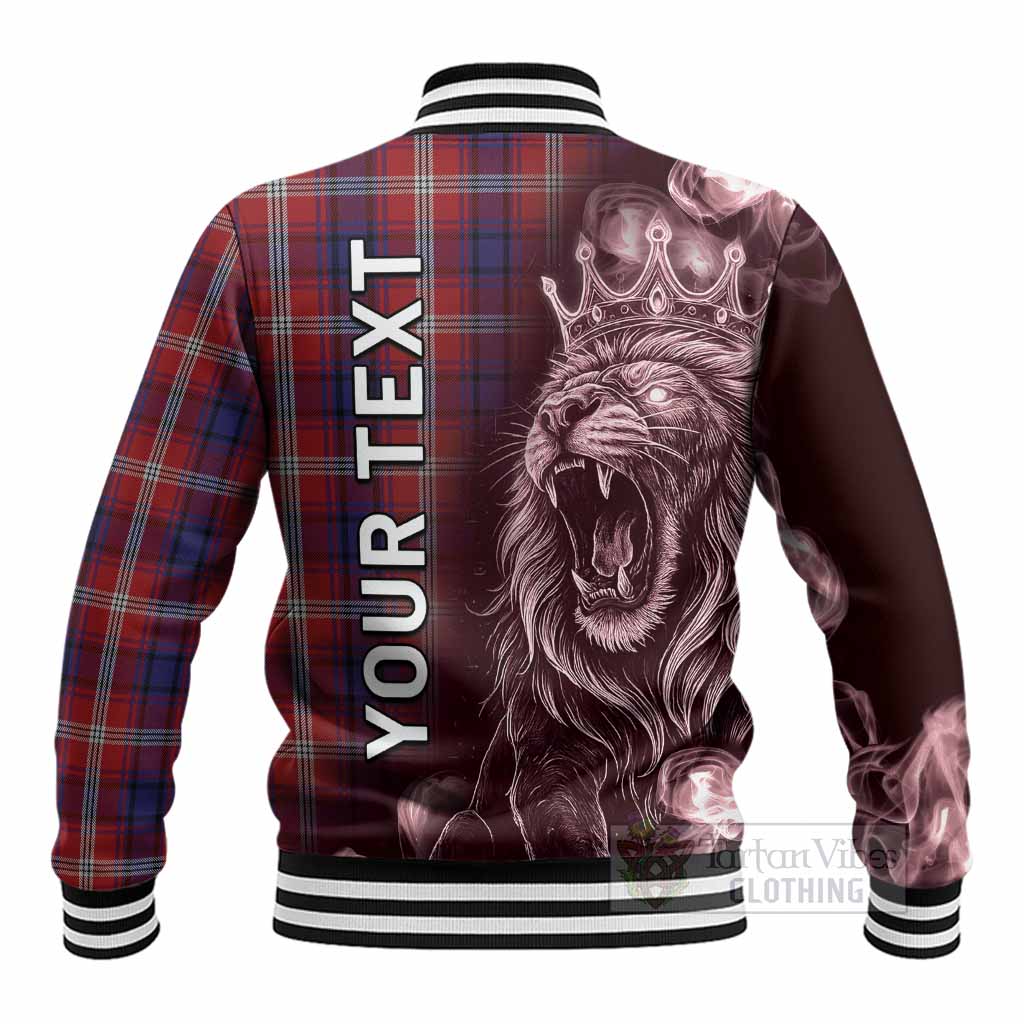 Ainslie Tartan Baseball Jacket Roaring Lion Heritage