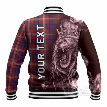 Ainslie Tartan Baseball Jacket Roaring Lion Heritage