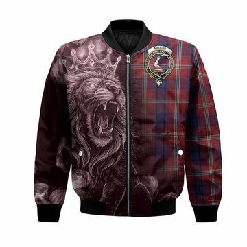 Ainslie Tartan Bomber Jacket Roaring Lion Heritage