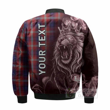 Ainslie Tartan Bomber Jacket Roaring Lion Heritage