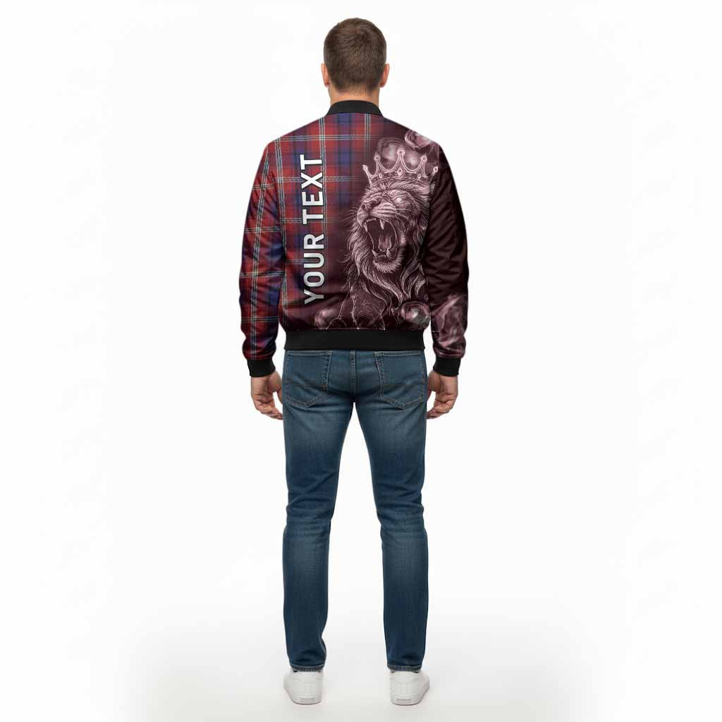 Ainslie Tartan Bomber Jacket Roaring Lion Heritage