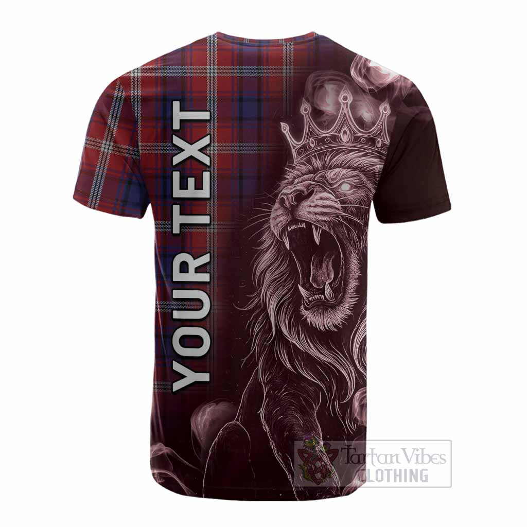 Ainslie Tartan Cotton T-shirt Roaring Lion Heritage