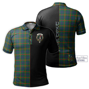 Aiton Tartan Polo Shirt with Family Crest and Half Of Me Style Kid - Tartan Vibes Clothing