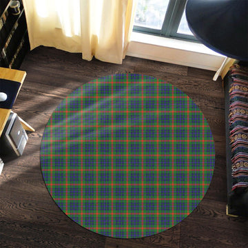 Aiton Tartan Round Rug Premium Round Rug - Tartan Vibes Clothing