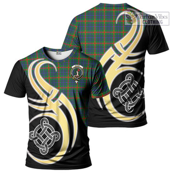 Aiton Tartan T-Shirt with Family Crest and Celtic Symbol Style Kid's Shirt - Tartan Vibes Clothing