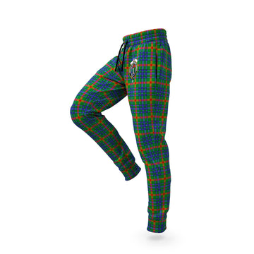 Aiton Tartan Joggers Pants with Family Crest