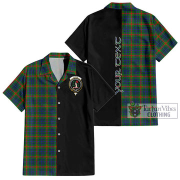 Aiton Tartan Hawaiian Shirt with Family Crest and Half Of Me Style Kid - Tartan Vibes Clothing