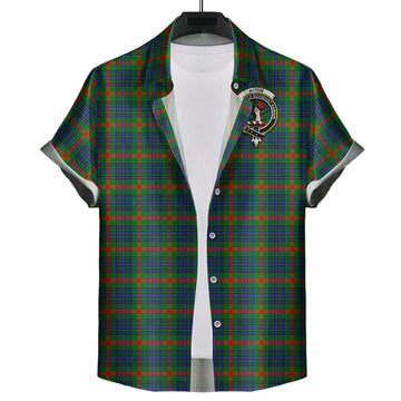Aiton Tartan Hawaiian Shirt with Family Crest