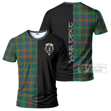 Aiton Tartan T-Shirt with Family Crest and Half Of Me Style Kid's Shirt - Tartan Vibes Clothing