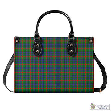 Aiton Tartan Luxury Leather Handbags L - Tartan Vibes Clothing
