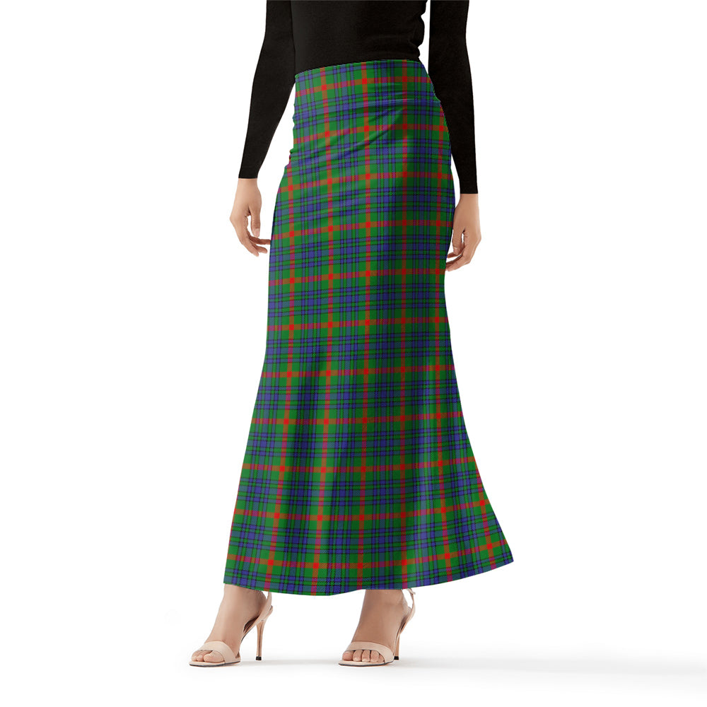 Aiton Tartan Womens Full Length Skirt Female - Tartanvibesclothing