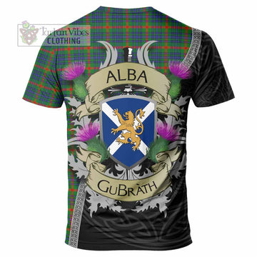 Aiton Tartan Family Crest T-Shirt Lion Rampant Royal Thistle Shield Celtic Inspired - Tartan Vibes Clothing