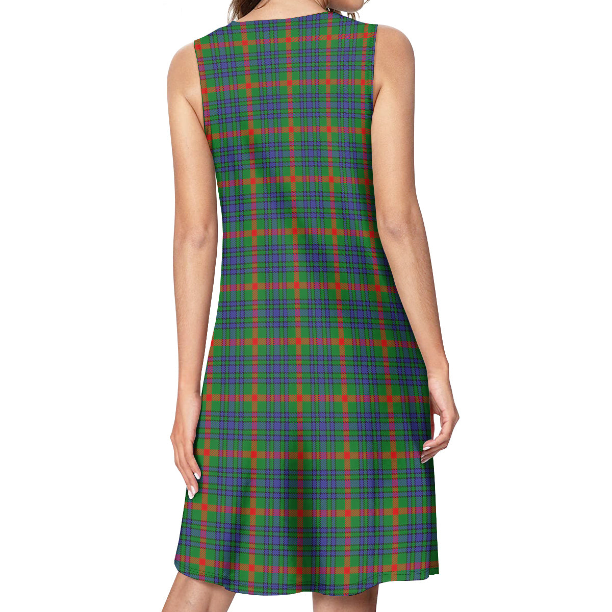 Aiton Tartan Womens Casual Dresses - Tartanvibesclothing