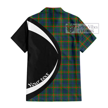 Aiton Tartan Hawaiian Shirt with Family Crest Circle Style - Tartan Vibes Clothing