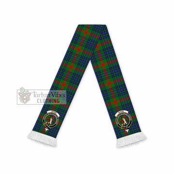 Tartan Vibes Clothing Aiton Tartan Ruffneck Scarf with Family Crest