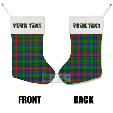 Aiton Tartan Christmas Stocking with Personalized Text - Tartan Vibes Clothing