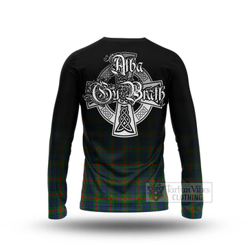 Aiton Tartan Long Sleeve T-Shirt Featuring Alba Gu Brath Family Crest Celtic Inspired - Tartan Vibes Clothing