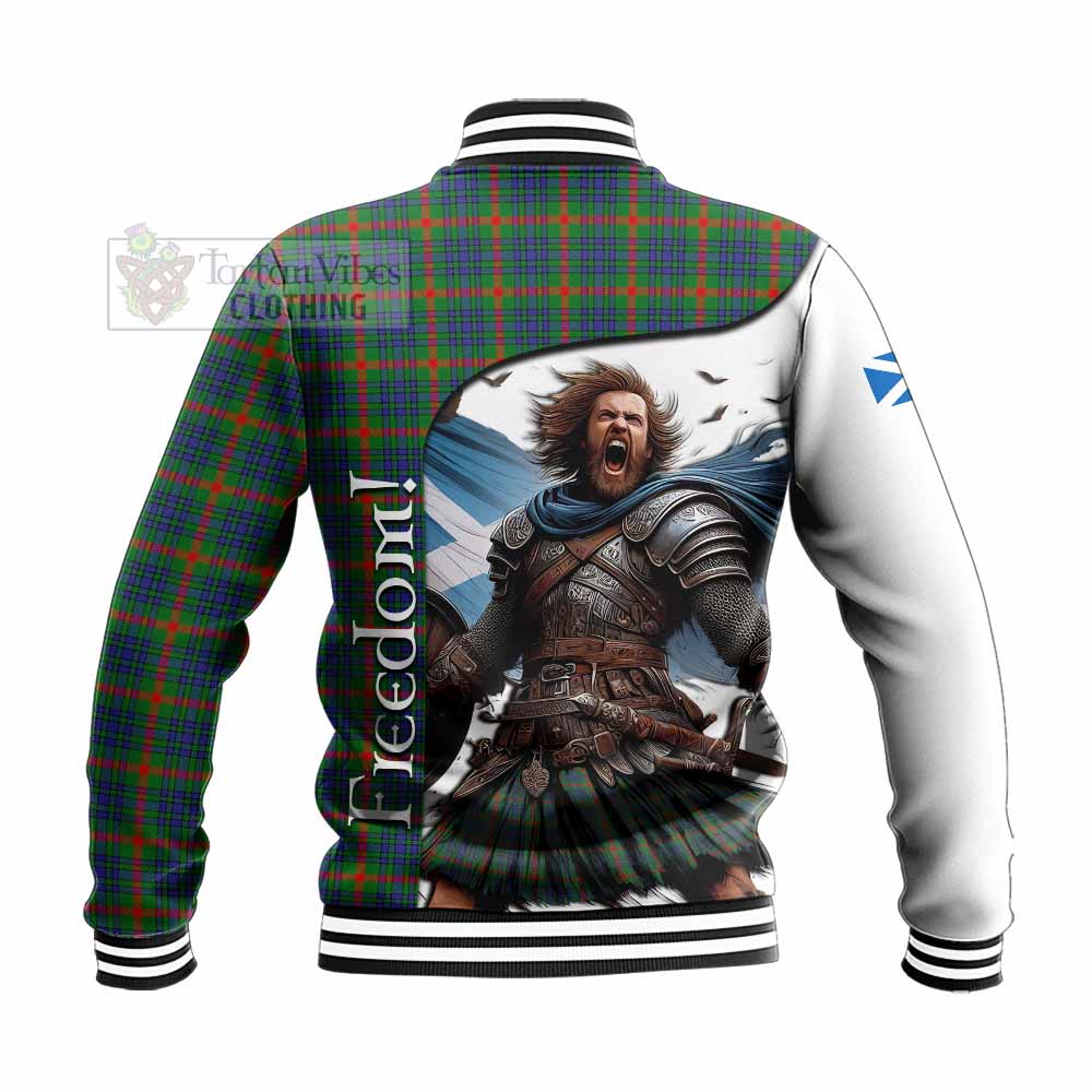 Aiton Crest Tartan Baseball Jacket Inspired by the Freedom of Scottish Warrior - Tartan Vibes Clothing