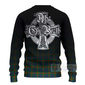Aiton Tartan Ugly Sweater Featuring Alba Gu Brath Family Crest Celtic Inspired - Tartan Vibes Clothing