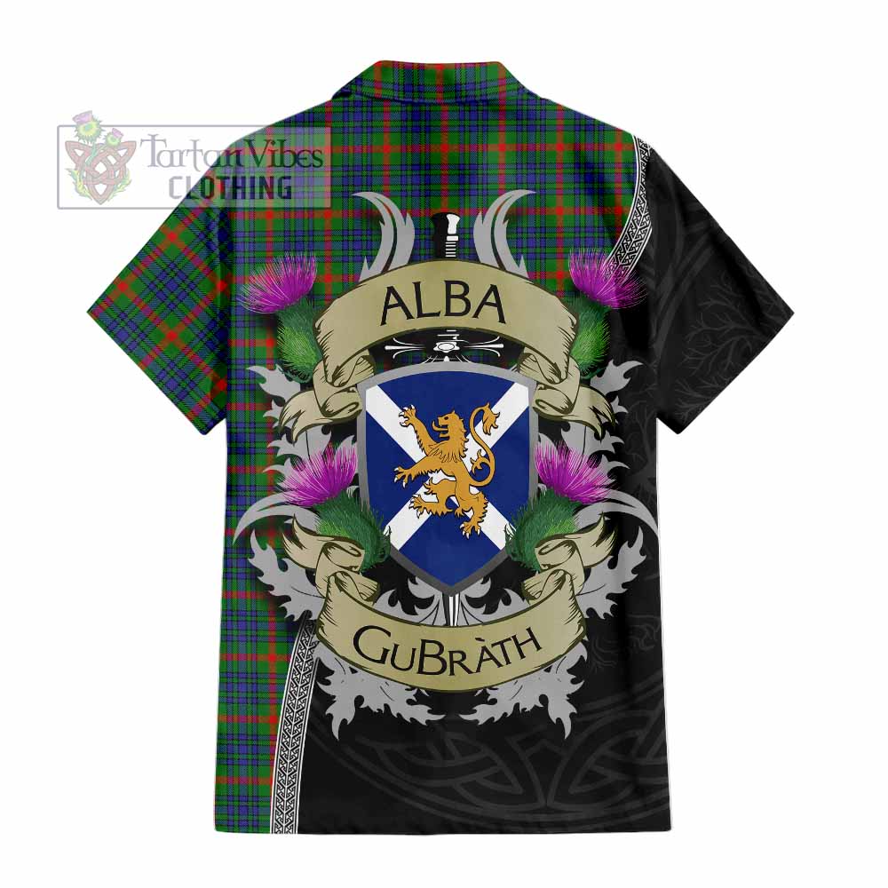 Aiton Tartan Family Crest Hawaiian Shirt Lion Rampant Royal Thistle Shield Celtic Inspired - Tartan Vibes Clothing