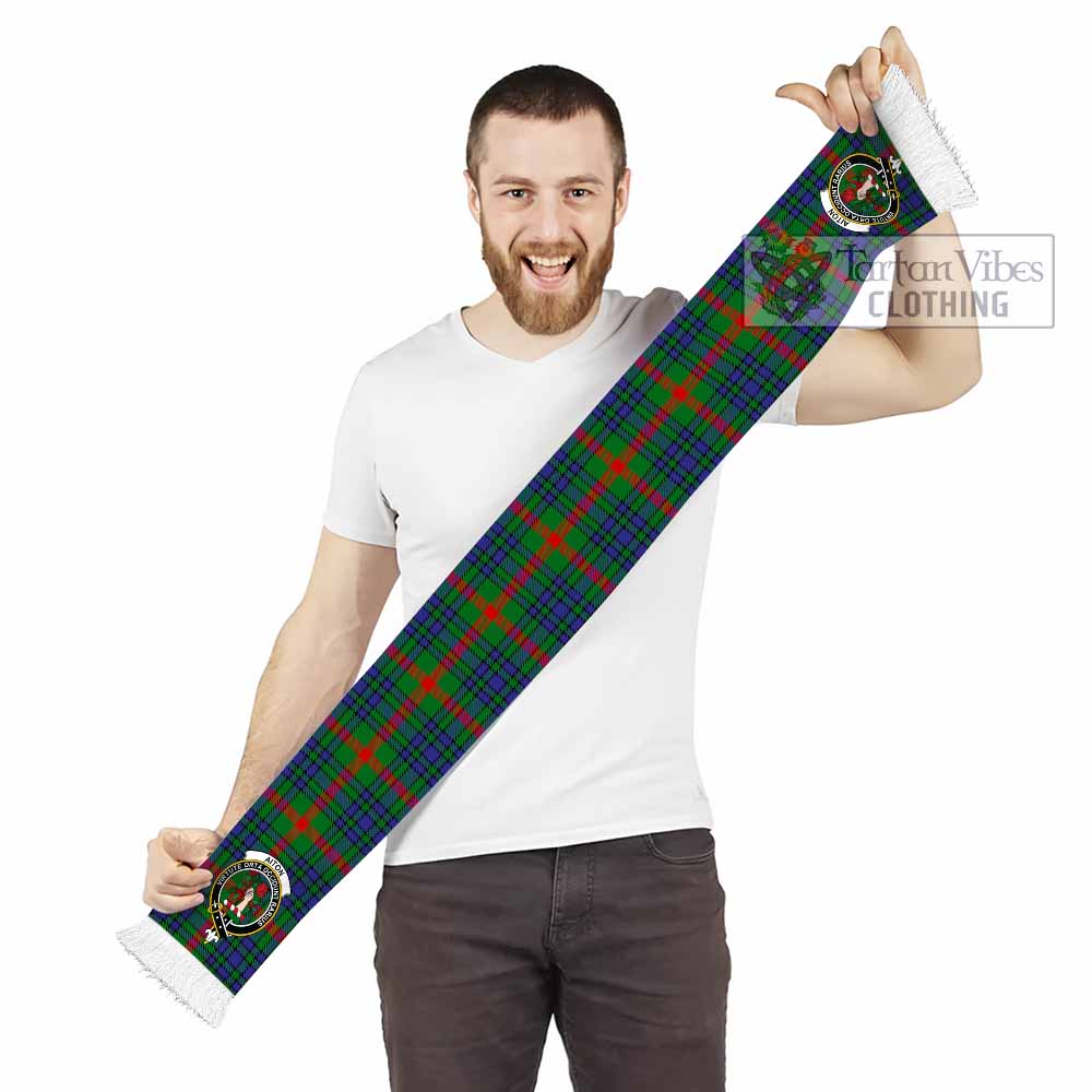 Tartan Vibes Clothing Aiton Tartan Ruffneck Scarf with Family Crest