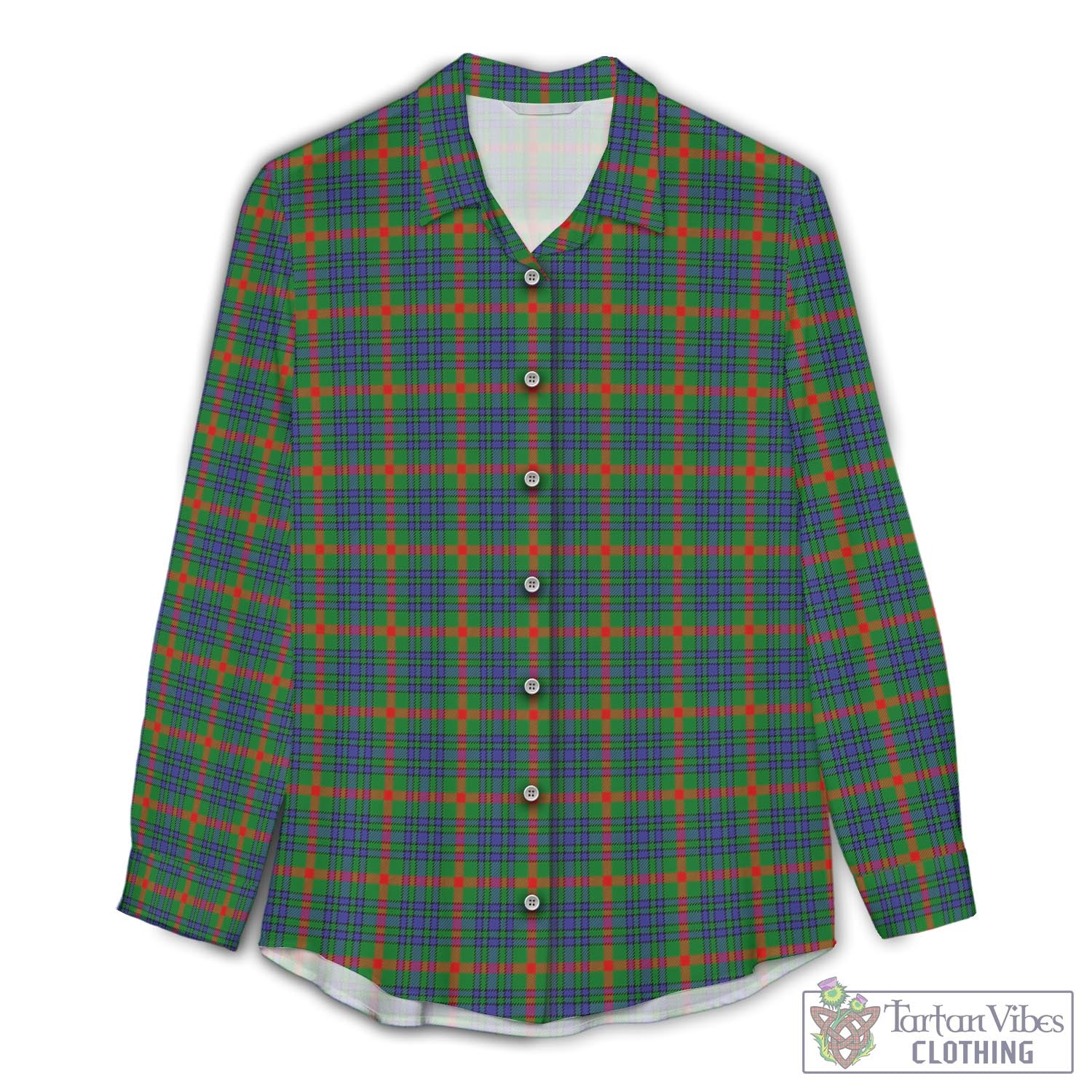 Aiton Tartan Women's Casual Shirt - Tartan Vibes Clothing