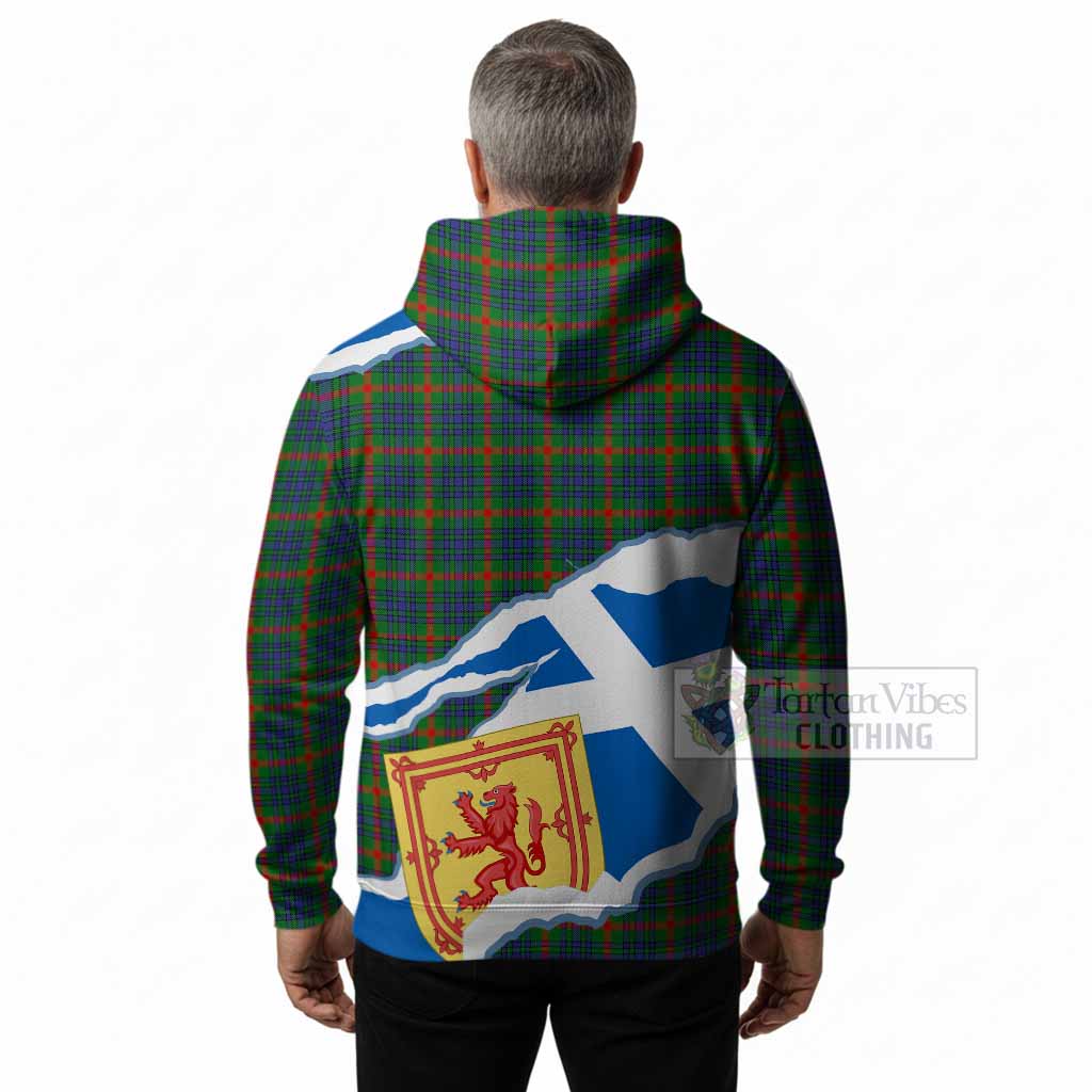Aiton Scotland Football Tartan Hoodie We'll Be Coming