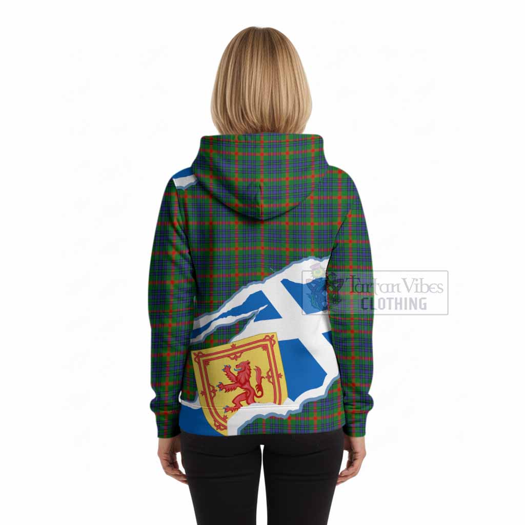 Aiton Scotland Football Tartan Hoodie We'll Be Coming