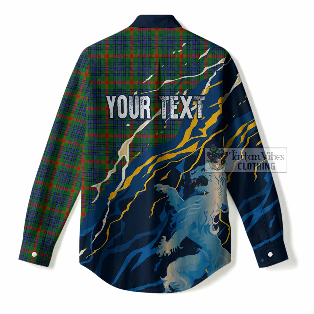 Aiton Scotland Tartan Women Casual Shirt WC2026 Football - We'll Be Coming