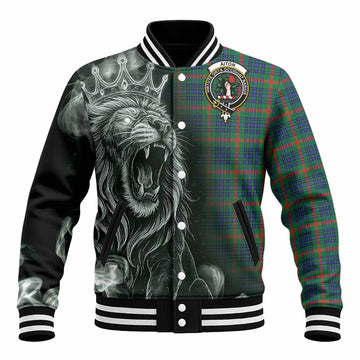 Aiton Tartan Baseball Jacket Roaring Lion Heritage