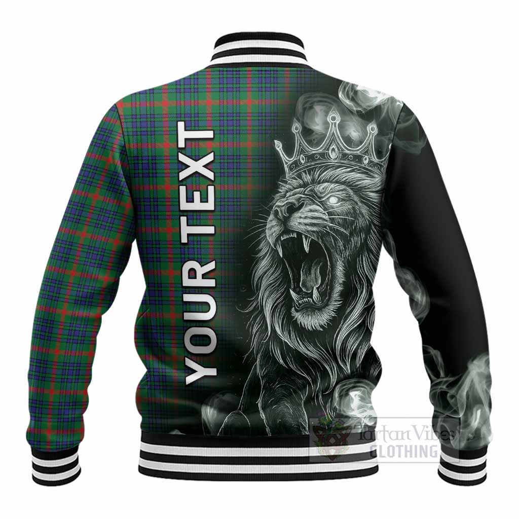Aiton Tartan Baseball Jacket Roaring Lion Heritage