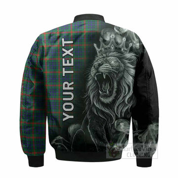 Aiton Tartan Bomber Jacket Roaring Lion Heritage