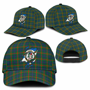 Aiton Tartan Classic Cap with Family Crest In Me Style