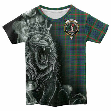 Aiton Tartan Kid T-shirt Roaring Lion Heritage