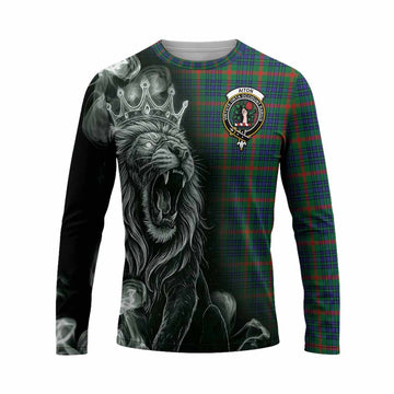 Aiton Tartan Long Sleeve T-Shirt Roaring Lion Heritage