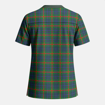 Aiton Tartan Scrub Top - Tartan Vibes Clothing