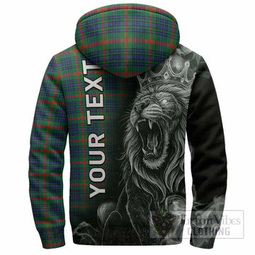 Aiton Tartan Sherpa Hoodie Roaring Lion Heritage