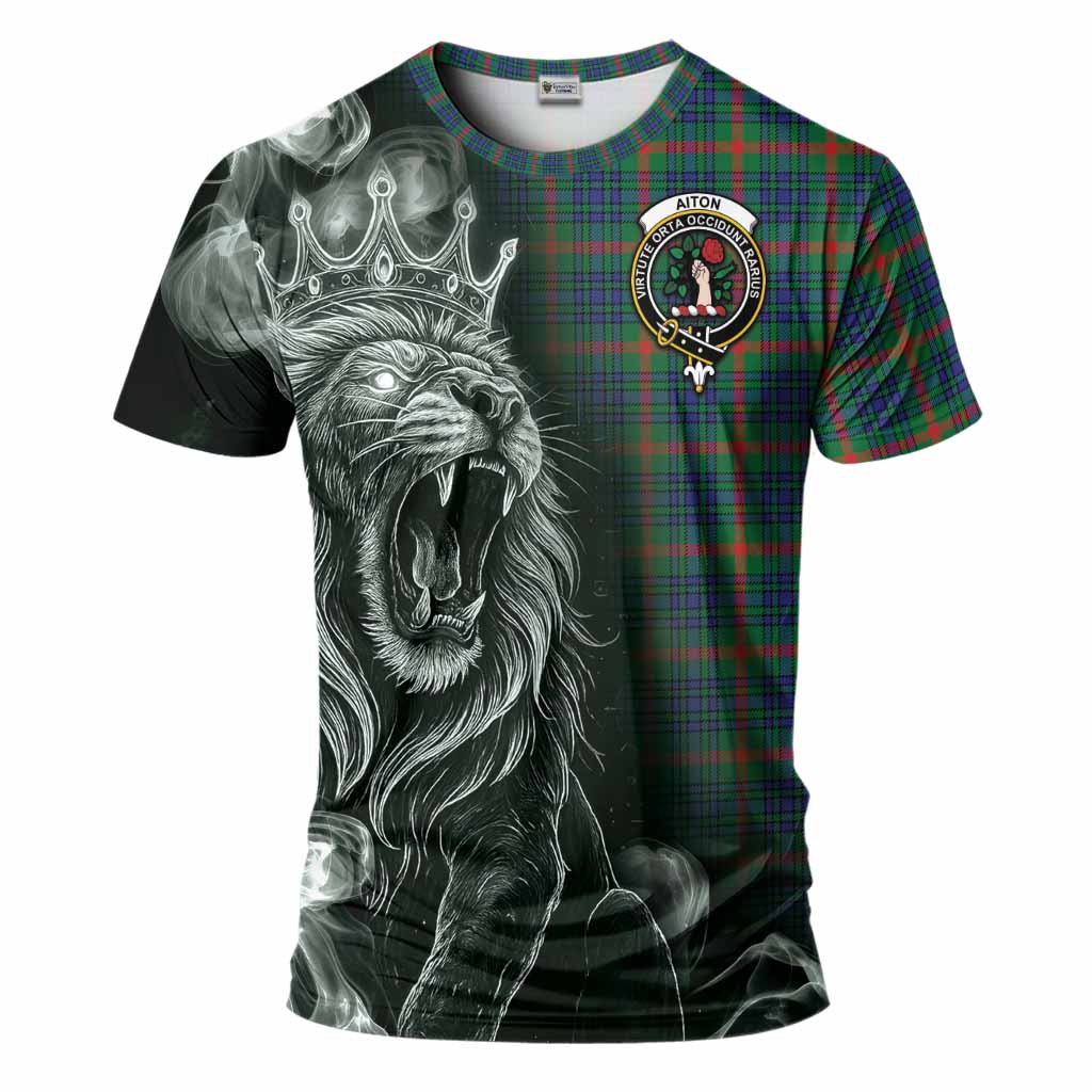 Aiton Tartan T-Shirt Roaring Lion Heritage