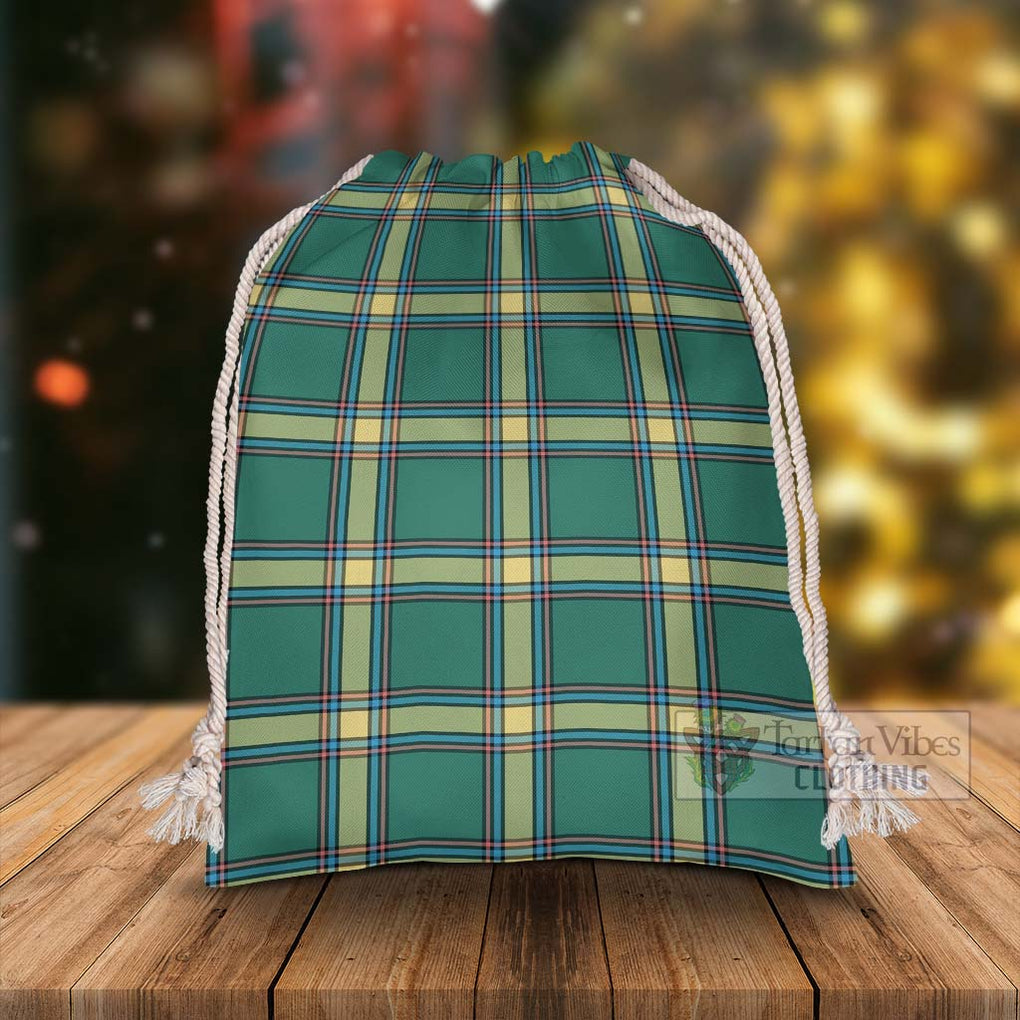 Tartan Vibes Clothing Alberta Province Canada Tartan Christmas Santa's Bag