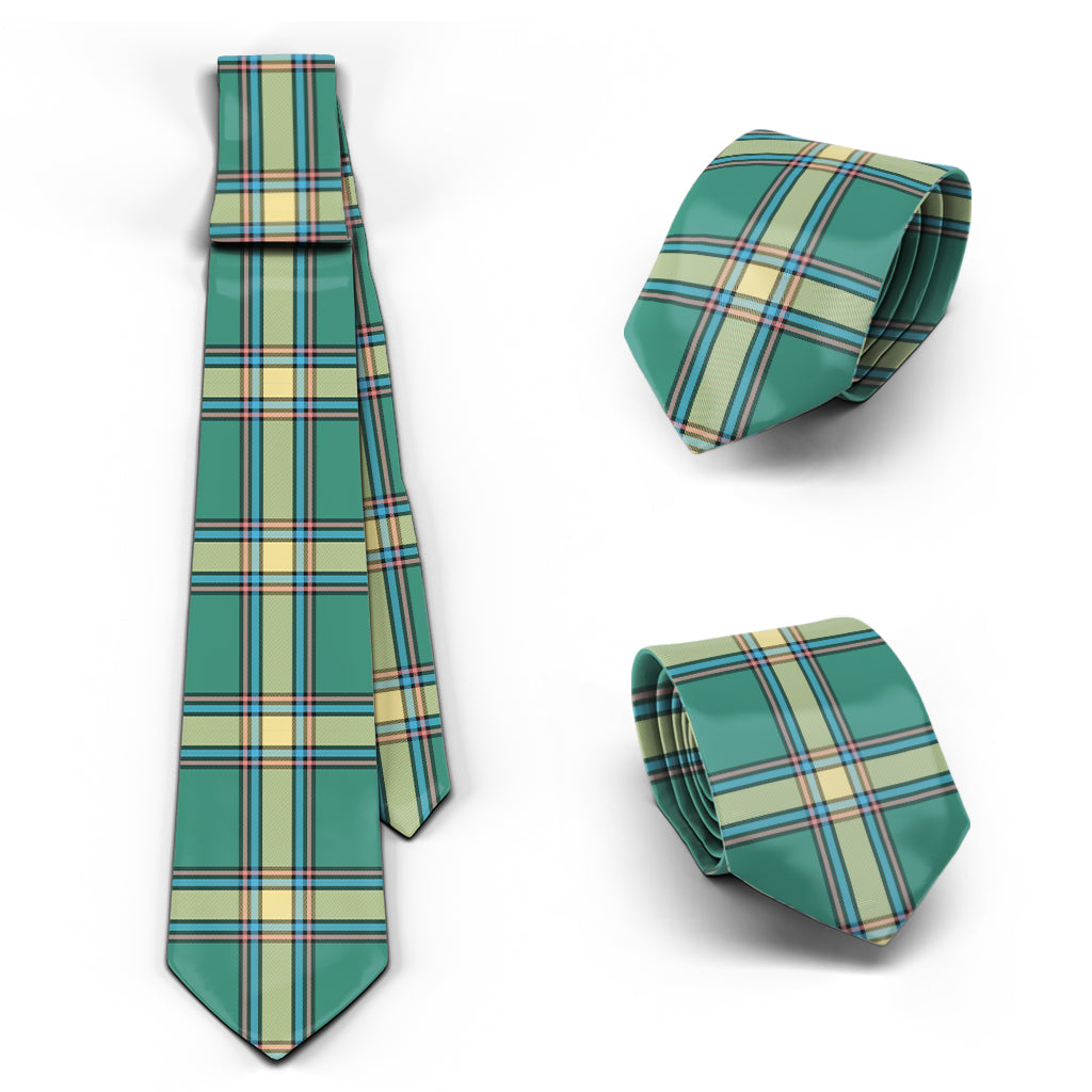 Alberta Province Canada Tartan Classic Necktie Necktie One Size - Tartan Vibes Clothing