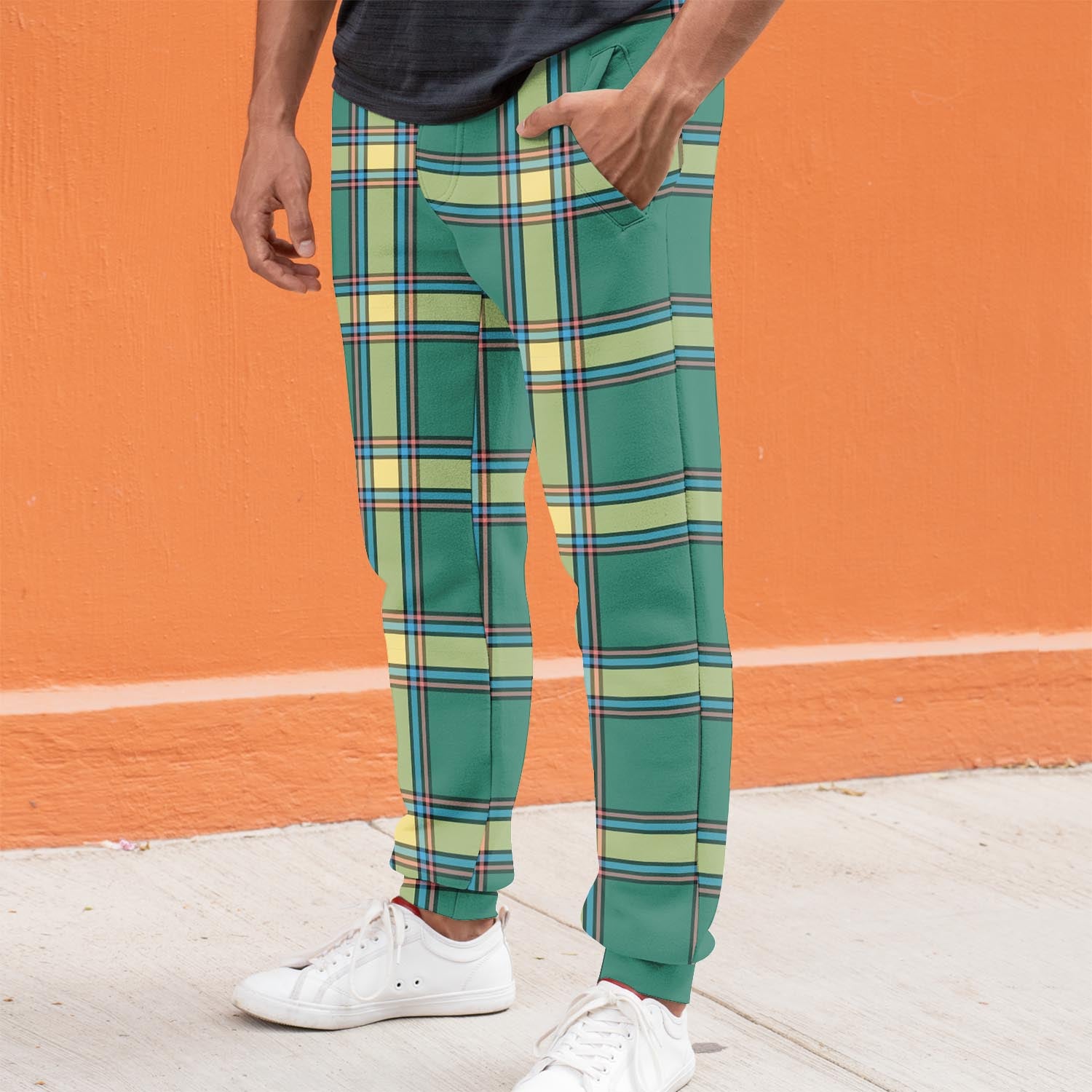 Alberta Province Canada Tartan Joggers Pants S - Tartan Vibes Clothing