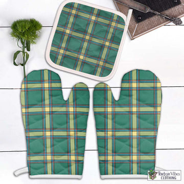 Alberta Province Canada Tartan Combo Oven Mitt & Pot-Holder