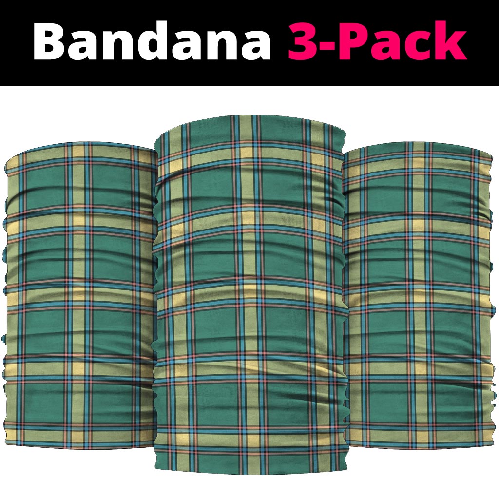 Alberta Province Canada Tartan Neck Gaiters, Tartan Bandanas, Tartan Head Band One Size - Tartanvibesclothing